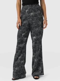 Saint and Sofia Sawyer Pant - Monochrome Gothica