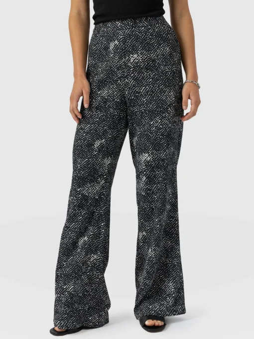 Saint and Sofia Sawyer Pant - Monochrome Gothica