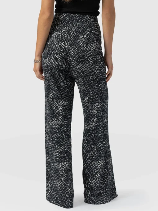 Saint and Sofia Sawyer Pant - Monochrome Gothica