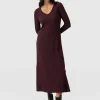 Saint and Sofia Sienna Dress - Burgundy