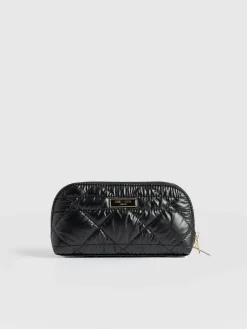 Saint and Sofia Small Cosmetics Bag - Black